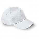 Gorra promocional barata color Blanco