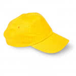 Gorra promocional barata color Amarillo