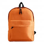 Mochila personalizada con bolsillo exterior color Naranja