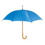 Paraguas personalizado 23'' con mango de madera color Azul Marino