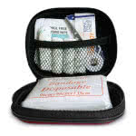 Kit de primeros auxilios personalizados color Rojo segunda vista