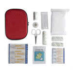 Kit de primeros auxilios personalizados color Rojo tercera vista
