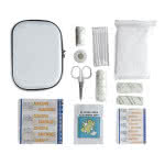 Kit de primeros auxilios personalizados color Blanco tercera vista