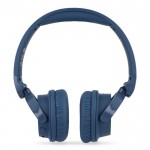 Auriculares inalámbricos ligeros y plegables marca Phillips color azul segunda vista