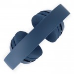 Auriculares inalámbricos ligeros y plegables marca Phillips color azul sexta vista