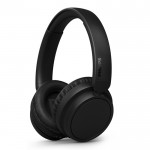 Auriculares plegables de botón de larga reproducción Phillips color negro