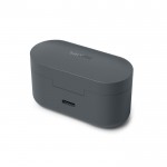 Auriculares inalámbricos con localizador y larga reproducción Phillips color gris oscuro tercera vista