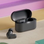 Auriculares inalámbricos con localizador y larga reproducción Phillips color gris oscuro