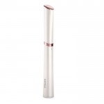 Recortador para vello corporal y facial ideal para viajes Phillips color blanco