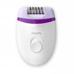 Depiladora y mini recortador en estuche de satín marca Phillips color blanco