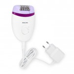 Depiladora y mini recortador en estuche de satín marca Phillips color blanco quinta vista
