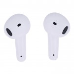 Auriculares inalámbricos ergonómicos en estuche personalizable color blanco septima vista