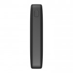 Powerbank rectangular para cargar hasta 3 dispositivos a la vez 20W color titanio tercera vista