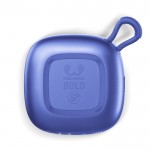 Altavoz portátil en varios colores con asa de transporte 5W color azul cuarta vista