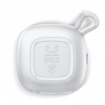 Altavoz portátil en varios colores con asa de transporte 5W color gris claro cuarta vista