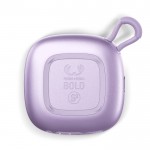 Altavoz portátil en varios colores con asa de transporte 5W color lila cuarta vista