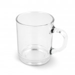Taza de cristal resistente al calor para el té con capacidad de 260ml color transparente