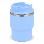 Vaso take away apilable de viaje en varios colores 280ml color azul claro