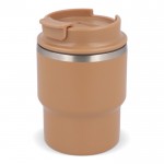 Vaso take away apilable de viaje en varios colores 280ml color marrón