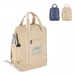 Mochila de RPET para portátil con funcionalidad de bolsa 15.6