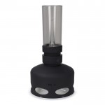 Lámpara LED estilo vintage recargable con sensor de soplado color negro quinta vista