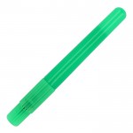 Marcador redondo de colores vibrantes para personalizar color verde fluorescente