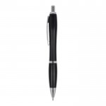 Bolígrafo de ABS personalizable antibacteriano tinta azul Colors color negro tercera vista