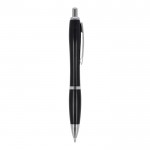 Bolígrafo de ABS personalizable antibacteriano tinta azul Colors color negro quinta vista