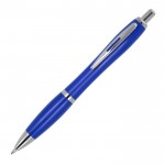 Bolígrafo de ABS personalizable antibacteriano tinta azul Colors color azul