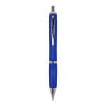 Bolígrafo de ABS personalizable antibacteriano tinta azul Colors color azul segunda vista