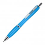 Bolígrafo de ABS personalizable antibacteriano tinta azul Colors color azul claro