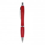 Bolígrafo de ABS personalizable antibacteriano tinta azul Colors color rojo tercera vista
