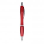 Bolígrafo de ABS personalizable antibacteriano tinta azul Colors color rojo quinta vista