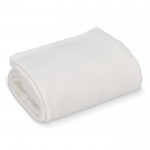 Manta de polar fleece de tacto ultra suave para sublimación 270 g/m2 color blanco segunda vista