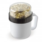 Taza porta comidas especial para yogurt o sopa de 520 y 230ml color blanco sexta vista
