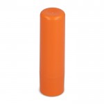 Bálsamo labial de materiales reciclados y en distintos colores color naranja segunda vista