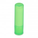 Bálsamo labial de materiales reciclados y en distintos colores color verde transparente segunda vista