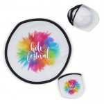 Frisbee plegable de 100% RPET dentro de su propia bolsa