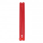 Pai pai plegable y compacto de distintos colores personalizable color rojo tercera vista