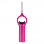 Encendedor disponible en colores vivos para hogueras o velas color rosa