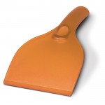 Rascador de hielo disponible en colores translucidos color naranja