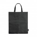 Sencilla bolsa para empresas de tejido sin tejer 80 g/m2 Plaza Large color negro segunda vista