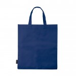 Sencilla bolsa para empresas de tejido sin tejer 80 g/m2 Plaza Large color azul oscuro tercera vista