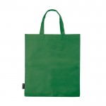 Sencilla bolsa para empresas de tejido sin tejer 80 g/m2 Plaza Large color verde tercera vista