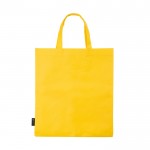 Sencilla bolsa para empresas de tejido sin tejer 80 g/m2 Plaza Large color amarillo tercera vista
