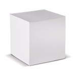 Cubo de notas de 840 hojas lisas con certificación FSC 10x10x10cm color blanco