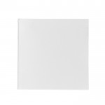 Cubo de notas de 840 hojas lisas con certificación FSC 10x10x10cm color blanco tercera vista