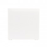 Cubo de notas de 800 hojas lisas FSC en caja de cubo 10x10x10cm color blanco cuarta vista