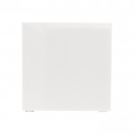 Cubo de notas de 800 hojas lisas FSC en caja con compartimientos color blanco cuarta vista