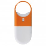Dispensador de protector solar con asa de transporte SPF30 10ml color naranja